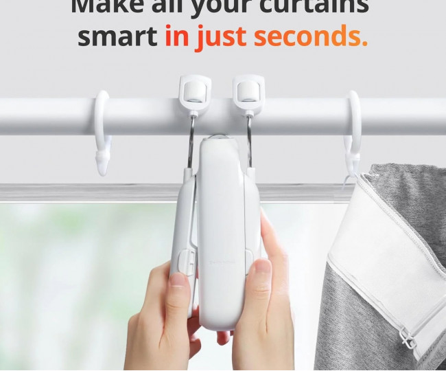 Розумний (smart) мотор для штор SwitchBot Curtain 3